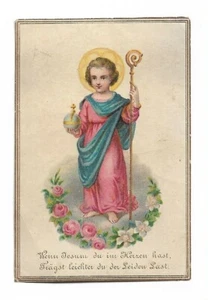 Catholic saints, Roman Catholic, old vintage Holy card ! - Photo 1/2
