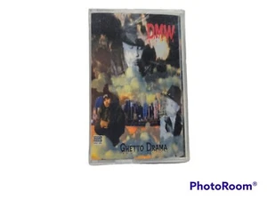 DMW - 'Ghetto Drama' Cassette Hip Hop Gangsta Push Play Records  US Sealed 1996 - Picture 1 of 3