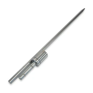 Hammer In Steel Ground Stake Spike with Rotating Spindle: Feather Flag Pole Base - Picture 1 of 2