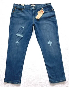 Pantalones de mezclilla elásticos LEVI'S -Cintura talla 34 - NOVIO hipersuave ESCULTURA nuevos con etiquetas #db90 - Imagen 1 de 7