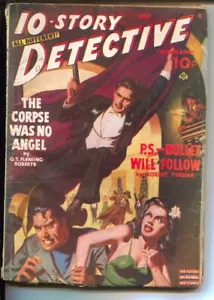 PULP: 10-Story Detective 7/1943-Ace-Allen Anderson GGA cover-Norman A Daniel... - Picture 1 of 1