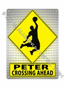 PETER find your name METAL SIGN NBA Basketball SPORTS room wall decor gift 816 - Picture 1 of 1