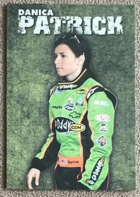 2010 Wheels Main Event Fight Card Mini (Side Facing) Danica Patrick #FC25 - Image 1 of 2