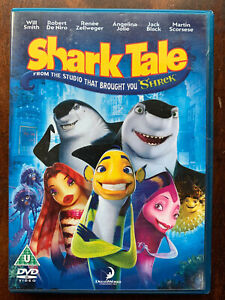 Shark Tale DVD 2004 DreamWorks Animated Family Movie w/ Will Smith