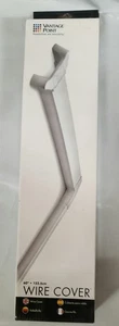 Vantage Point 60" Wire Cover Optional Setups Paintable Finish White NEW - Picture 1 of 5