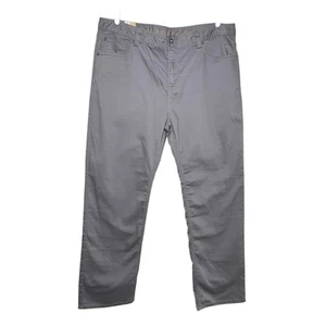 prAna Straight Leg Slim Fit Bridger Organic Stretch Everyday Jeans Sz 40x32 Gray - Picture 1 of 11