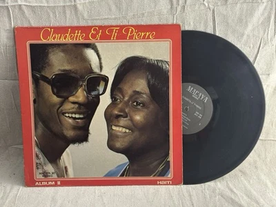 Claudette et ti Pierre / Album 2 ~ RARE Macaya Haiti LP ~ Ultrasonic Clean - Image 1 of 4