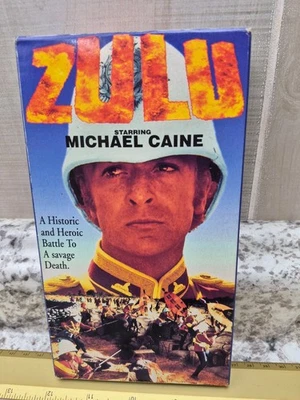Zulu VHS 1964 Historical War Epic Original Release GoodTimes Foto 1 de 2