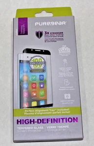 New PureGear High-Definition Temper Glass Screen Protector Samsung Galaxy S9+ - Picture 1 of 2