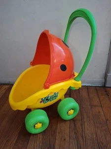 VTG L’il Lady Buggy Toddler Stroller With Handle And Bell South Bend Toy 18" - Picture 1 of 13