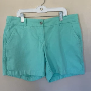 Southern Tide Women's Skipjack Caroline Aqua Shorts; Size 6 - Picture 1 of 4