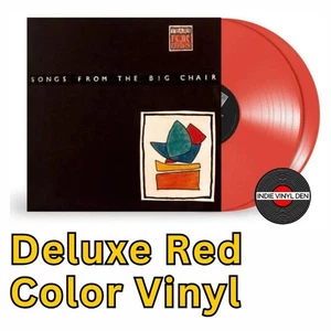 Tears For Fears Songs From The Big Chair Deluxe Edition Transparent Red - Picture 1 of 1