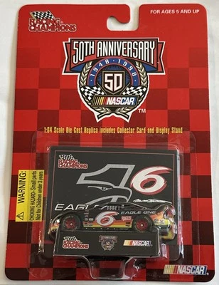 Racing Champions #6 Mark Martin 1998 Nascar 50th  Eagle One Ford Taurus 1:64 - Image 1 of 4