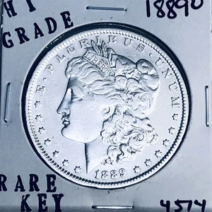 1889 O MORGAN SILVER DOLLAR HI GRADE GENUINE U.S. MINT RARE KEY COIN 4514 - Picture 1 of 3