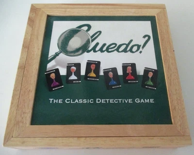 CLUEDO - NOSTALGIA EDITION WOODEN BOX BOARD GAME - SEALED CONTENTS - Image 1 of 4