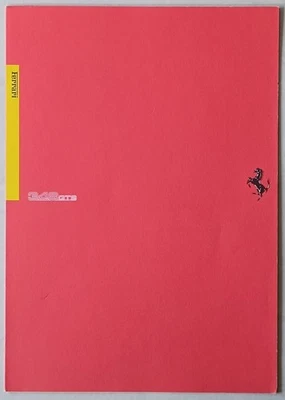 Ferrari 348 GTS Scheda Tecnica per Cartella STAMPA Testi : ITA - ENG - Immagine 1 di 4