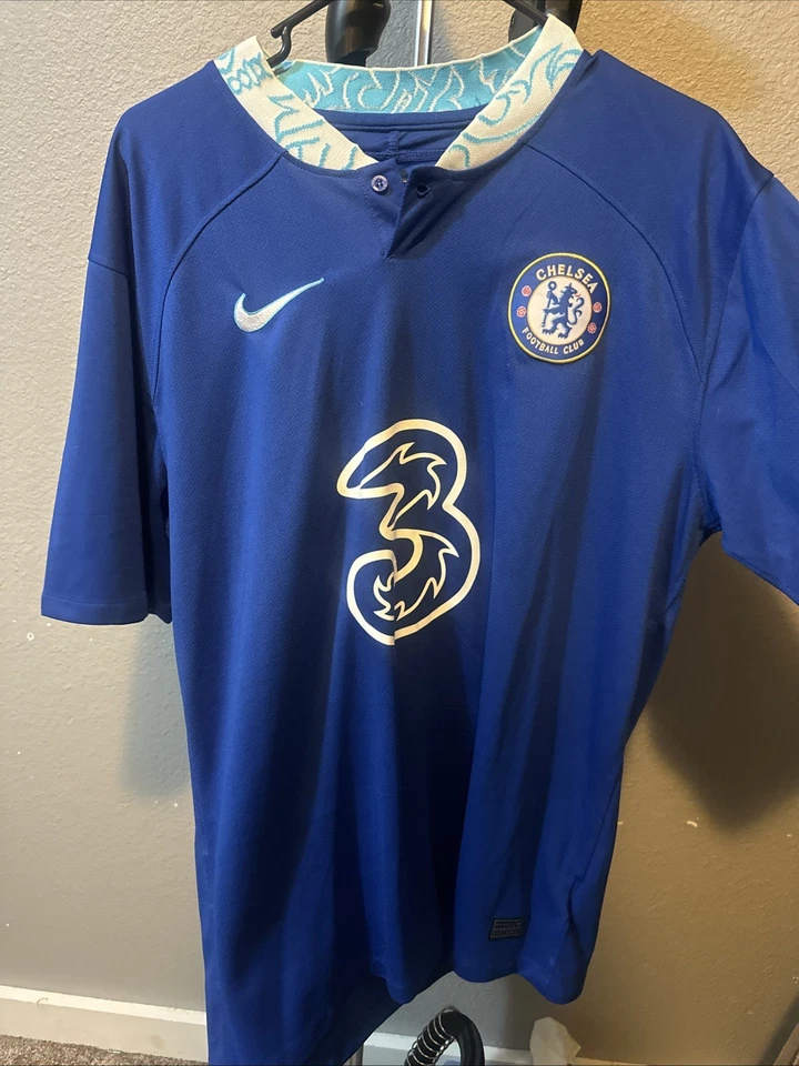 Camiseta de fútbol Nike Chelsea FC 22/23 Home Stadium azul primitivo, para hombre talla XL Foto 1 de 3