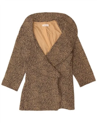 Suéter cárdigan manga 3/4 de gran tamaño CALVIN KLEIN para mujer EE. UU. 1 XS beige BD01 Foto 1 de 3