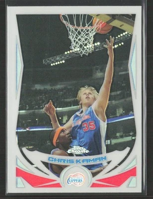 Chris Kaman 2004-05 Topps Chrome #61 Refractors Los Angeles Clippers - Image 1 of 2