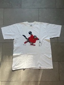 Vintage 90s Kliban Cat Bowling Crazy Shirts Hawaii Made In USA Tee Shirt Sz XL - Picture 1 of 18