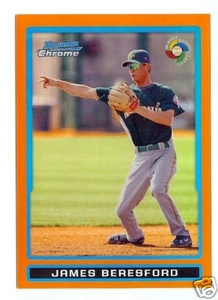 Bowman 2009 cromo naranja refractor James Beresford WBC Australia #15/25 - Imagen 1 de 1