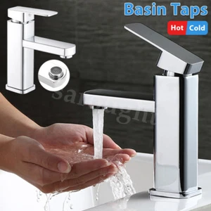 Waschtisch Armatur Wasserhahn Bad Gäste WC Mischbatterie Waschbecken Badezimmer - Bild 1 von 12