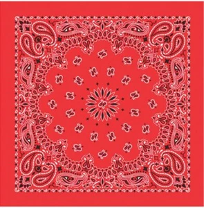 PAÑUELOS ROJOS Carolina Creative con etiqueta colgante y UPC - Imagen 1 de 1