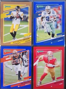 2021 DONRUSS FOOTBALL - PRESS PROOF - BRONZE RED BLUE - RC - YOU PICK PYC SET