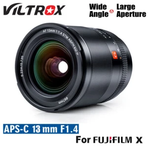 Viltrox 13mm F1.4 Auto Focus Lens APS-C for Fujifilm XF mount Camera X-T4 T100 - Picture 1 of 11
