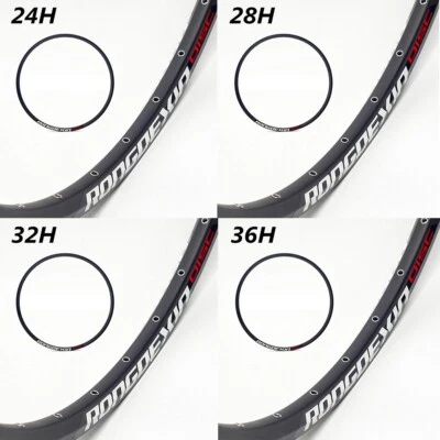 26 Zoll MTB Doppelscheibenfelge aus hochwertigem Aluminium 24/28/32/36 Loch - Bild 1 von 4