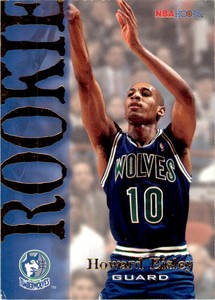 1994-95 Hoops Howard Eisley Rookie Minnesota Timberwolves #350