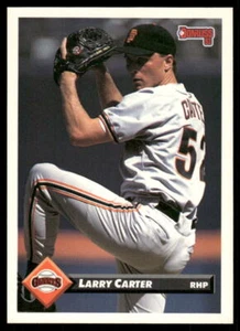 1993 Donruss #76 Larry Carter - Picture 1 of 2