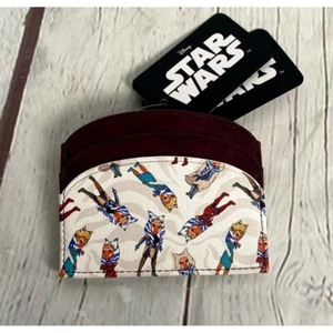 Tarjetero Disney Star Wars Ahsoka Tano BioWorld imitación cuero - Imagen 1 de 7