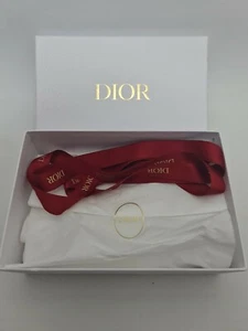 Dior Box Gift Packaging Dior Couture Gift Box Dior Bow And Tissue Paper - Picture 1 of 12