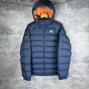 Herren Mountain Equipment Daunenjacke Puffer Blau Polyamid Größe S - Bild 1 von 8