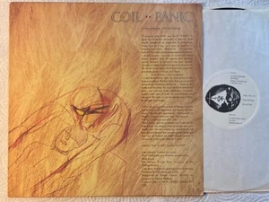 Coil - Panic UK orig' Force & Form TEXTURED sleeve 12" TG PTV Psychic TV 1985 - Picture 1 of 1