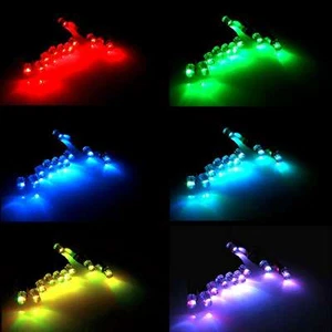 10 x 12V RGB-LEDs fertig verkabelt klar 30° - Farbwechsel steuerbar - Bild 1 von 2