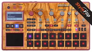 Korg Electribe Sampler | Holz 6 | Schutzaufkleber | StyleFlip Skins - Bild 1 von 1