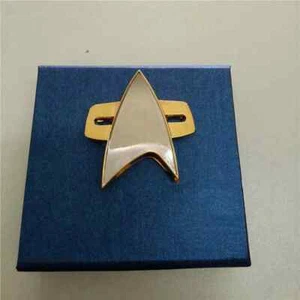 For ST Voyager Communicator Magnetic Badge ST VOY Starfleet Pin Brooch Props New - Picture 1 of 12