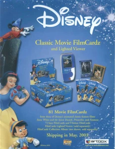Tarjetas Artbox Disney Classic FilmCardz 2003 base/rellenos de agujeros *Upick* - Imagen 1 de 145