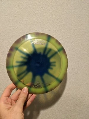 Discraft Z Line Force PFN Disc Golf Distance Driver: Fly Dye - 172g - Image 1 of 4