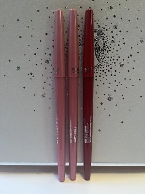 NEW Lot 3 Full Size Smashbox Always Sharp Lip Liner CRIMSON(red)+ FRENCHIE(pink) - Image 1 of 3