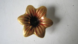 ANTICO FIORE IN PORCELLANA PER RICAMBIO LAMPADARIO D'EPOCA - Picture 1 of 6