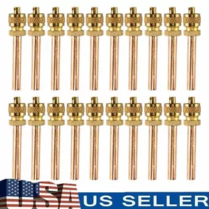 20 pack Service Valve Stem Core AC 1/4" SAE *1/4" OD *2.75" Refrigeration Kit US - Picture 1 of 10