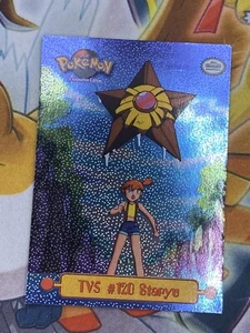 Pokemon Topps TV Series #TV5 STARYU Foil 2nd Print Run HOLO NM - Picture 1 of 2