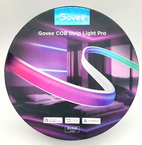 Govee COB Strip Light Pro Works with Google Home and Alexa 3M - Picture 1 of 2