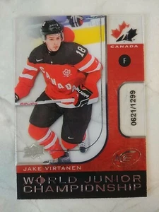 2015-16 Upper Deck Ice World Juniors Championship Canada Jake Virtanen /1299 - Picture 1 of 3