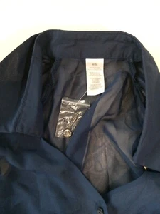 Blaue Bluse leichtes Polyestermaterial tolle entspannende Sommerkleidung neu Medium - Bild 1 von 4