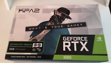 Verpackung von KFA2 GeForce RTX 3060 Ti (1-Click OC) LHR 8GB GDDR6 Grafikkarte