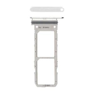 Original Samsung Galaxy Note10/N970F Sim Karten Halter in Aura White PN:GH98-44525B - Bild 1 von 1